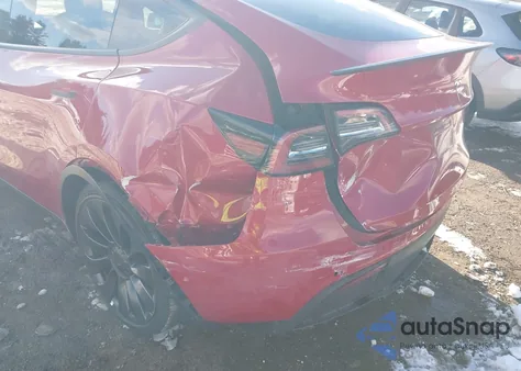 2022 Tesla Model Y Performance Dual Motor All-Wheel Drive из США, поврежденный, VIN 7SAYGDEF5NF377146